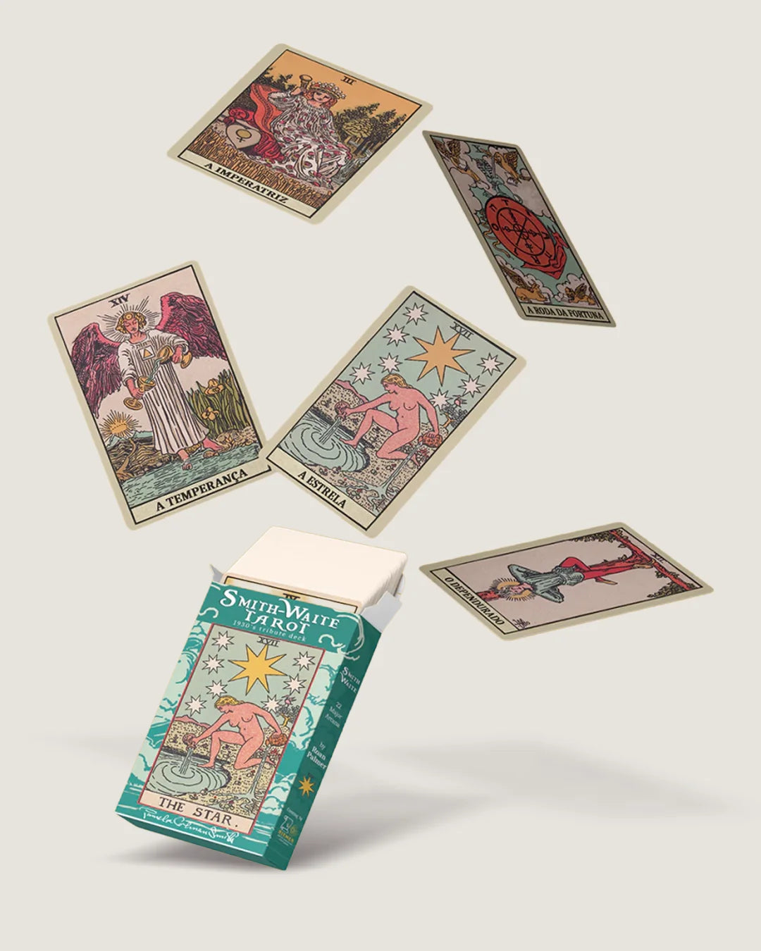 Tarot Clássico Smith-Waite Tributo à Edição de 1930 - Arcanos Maiores (22 cartas)